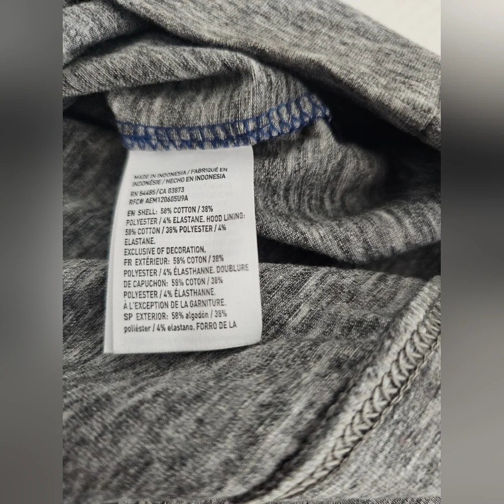 Men's American eagle flex colorblock hoodie sweater Blue Grey